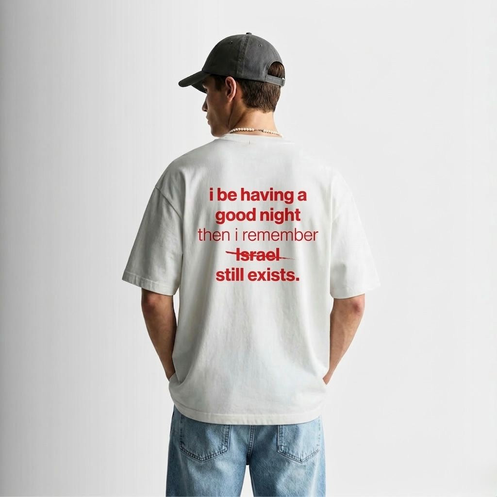 “Isr*el doesn't exist” T-Shirt