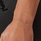 Saint Laurent Logo Chain Bracelet